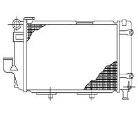 Hella 8MK 376 711-364 Radiador, Refrigeración del Motor