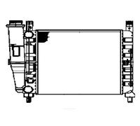 Hella 8MK 376 713-521 Radiador, Refrigeración del Motor