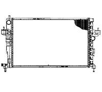 Hella 8MK 376 714-381 Radiador, Refrigeración del Motor