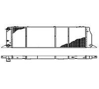 Hella 8MK 376 714-571 Radiador, Refrigeración del Motor