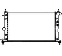 Hella 8MK 376 718-711 Radiador, Refrigeración del Motor
