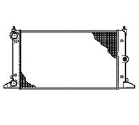 Hella 8MK 376 720-511 Radiador, Refrigeración del Motor