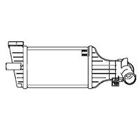 Hella 8ML 376 723-411 Radiador de Aire de Admisión