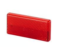 HELLA 8RA 004 412-021 Reflector - Color de tulipa: rojo - pegado