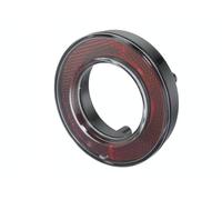 HELLA 8RA 008 405-001 Reflector - Color de tulipa: rojo - anular - Montaje/Conexión roscada - para fijación horizontal - Atrás izquierda/Atrás derecha - Cant.: 1