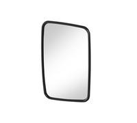 HELLA 8SB 003 609-061 Retrovisor exterior - grapado - Cubierta de plástico - negro - Ancho: 138mm - Altura: 210mm - ambos lados