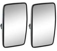 HELLA 8SB 004 288-001 Retrovisor exterior - Cubierta de plástico - negro - Ancho: 157mm - Altura: 244mm - ambos lados (Paquete de 2)