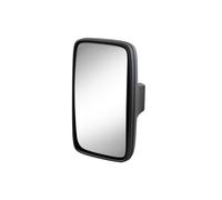 HELLA 8SB 501 358-552 Retrovisor exterior - 24V - ajustable - Cubierta de plástico - negro - Ancho: 311/171mm - Altura: 311mm - ambos lados