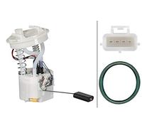 HELLA 8TF 358 146-311 Unidad de alimentación de combustible - eléctrico - 4polos - con junta/con sensor de nivel