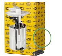 Hella Unidad de alimentación de combustible 8TF358146-351 eléctrico 4polos con junta/sensor de nivel