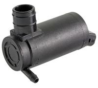 HELLA 8TW 006 848-001 Bomba de agua de lavado, lavado de parabrisas - 12V - eléctrico - Monobomba - negro