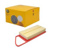 HELLA 8ZA 366 130-401 Filtro de aire Cartucho filtrante Compatible con FORD Fiesta Mk6 Hatchback CB1, CCN, JA8, JR8, TOYOTA AYGO WNB1, KGB1, CITROËN C1 PM, PN, PEUGEOT 107 Hatchback PM, PN 207 WA, WC