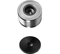 HELLA 9XU 358 038-211 Rueda libre alternador - Medida de rosca: M16x1,5 - Número de canales: 6 - con caperuza