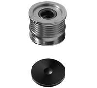 HELLA 9XU 358 038-221 Rueda libre alternador - Medida de rosca: M16x1,5 - Número de canales: 5 - con caperuza