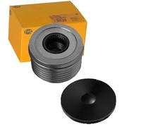 HELLA 9XU 358 038-271 Rueda libre alternador - Medida de rosca: M16x1,5 - Número de canales: 6 - con caperuza
