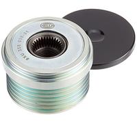 HELLA 9XU 358 038-311 Rueda libre alternador - Medida de rosca: M16x1,5 - Número de canales: 6 - con caperuza