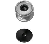 HELLA 9XU 358 038-401 Rueda libre alternador - Medida de rosca: M16x1,5 - Número de canales: 6 - con caperuza