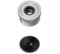 HELLA 9XU 358 038-411 Rueda libre alternador - Medida de rosca: M16x1,5 - Número de canales: 6 - con caperuza