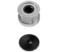 HELLA 9XU 358 038-471 Rueda libre alternador - Medida de rosca: M14x1,5 - Número de canales: 6 - con caperuza