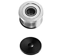 HELLA 9XU 358 038-521 Rueda libre alternador - Medida de rosca: M16x1,5 - Número de canales: 6 - con caperuza