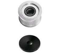 HELLA 9XU 358 038-531 Rueda libre alternador - Medida de rosca: M16x1,5 - Número de canales: 7 - con caperuza