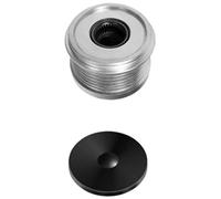 HELLA 9XU 358 038-631 Rueda libre alternador - Medida de rosca: M14x1,5 - Número de canales: 6 - con caperuza