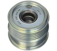HELLA 9XU 358 038-691 Rueda libre alternador - Medida de rosca: M16x1,5 - Número de canales: 5 - con caperuza