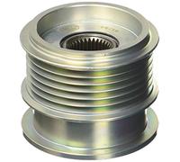 HELLA 9XU 358 038-921 Rueda libre alternador - Medida de rosca: M16x1,5 - Número de canales: 6 - con caperuza