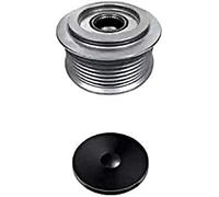 HELLA 9XU 358 038-981 Rueda libre alternador - Medida de rosca: M14x1,5 - Número de canales: 7 - con caperuza