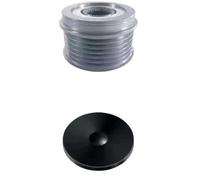 HELLA 9XU 358 039-011 Rueda libre alternador - Medida de rosca: M16x1,5 - Número de canales: 6 - con caperuza