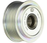 HELLA 9XU 358 039-021 Rueda libre alternador - Medida de rosca: M17x1,5 - Número de canales: 7 - con caperuza
