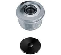 HELLA 9XU 358 039-051 Rueda libre alternador - Medida de rosca: M17x1,5 - Número de canales: 5 - con caperuza