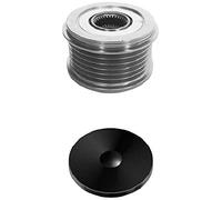 HELLA 9XU 358 039-091 Rueda libre alternador - Medida de rosca: M16x1,5 - Número de canales: 6 - con caperuza