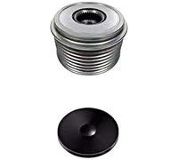 HELLA 9XU 358 039-221 Rueda libre alternador - Medida de rosca: M17x1,5 - Número de canales: 7 - con caperuza