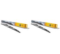 HELLA 9XW 190 253-111 Metal Wiper Limpiaparabrisas - WPR11 - Escobillas con arco - para vehíc, dirección a la derecha - 11" - 275mm - delante/posterior - Cant, : 1 (Paquete de 2)