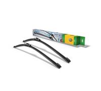 HELLA 9XW 358 164-071 Easy Set OE Limpiaparabrisas - SetOE6048 - Escobilla con hoja plana - para vehic. dirección izquierda - 600/475mm - 24/19" - delante - Cant.: 2