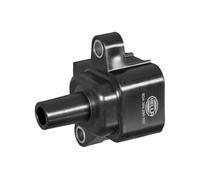 HELLA Bobina de encendido 5DA 358 290-101 - 2 polos - Bobina de encendido de vela - atornillada