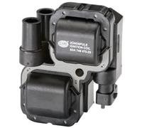 HELLA 5DA 193 175-991 Bobina de encendido - 12V - 3polos - Bobina de encendido bloque - atornillado