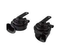 Hella Bocina 12 V 72 W Tono Bajo 110 dBA Negro ECE IP65 2 Uds