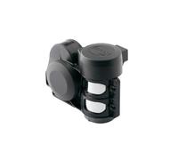 HELLA Bocina CA26 12V 115dB (A) Rango de frecuencia 520/660Hz sonido agudo electroneumático, Color de carcasa negro , Cantidad 1, 3PB 013 410-091