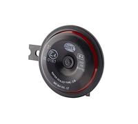 HELLA Bocina STYLE HORN S90 12V 111dB (A) Rango de frecuencia 415Hz sonido agudo eléctrico, Color de carcasa rojo/negro Conexión de enchufe plano , Cantidad 1, 3AL 922 000-951
