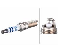 HELLA Bujía de encendido 8EH 188 706-921 Electrodo de masa Ancho de llave: 14 Long. de rosca: 25mm Compatible con OPEL Insignia A Sports Tourer G09 Astra K Sports Tourer B16 Astra J Sports Tourer P10