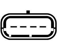 HELLA Caudalímetro para CITROËN: C5, Jumpy, C8, C Crosser, Dispatch & LANCIA: Phedra & FORD: Focus & VOLVO: V50, S40, C30 (Ref: 8ET 009 142-431)