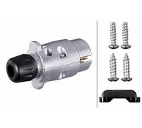Hella Conector 8JA 001 918-011, 12V, 7 polos, conector plano