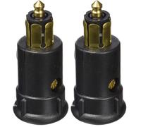 HELLA Conector - 1polos - Conector: contacto roscado - Plástico - negro - DIN/ISO: 4165 - Blister - Cant.: 1-8JA 002 262-003 (Paquete de 2)
