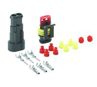 Hella Conector de cables 8KW 744 806-801 - 2 polos macho/hembra hasta 2,5 mm²