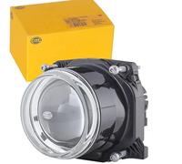HELLA DE/FF/Halógena Faro principal - 90mm Performance - 12V - redondo - ECE - Tulipa endurecida - Conector: AMP - izquierda/derecha - 1LL 009 998-011