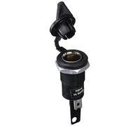 HELLA Enchufe - 12V - 1polos - Conexión de enchufe plano - Conector: Conector plano - Long.: 65.3mm - negro - DIN / ISO: 4165 - Blister - Cant.: 1 - 8JB 004 777-002