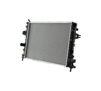 HELLA Enfriador Motocooling Radiador con aletas soldadas 600 x 368 mm OPEL Astra