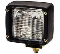 HELLA 1GA 007 506-002 Halógena-Faro de trabajo - Ultra Beam - 24/12V - montaje exterior/atornillado - de pie/Abrazadera de montaje giratoria - Iluminación campo cercano - Conector: AMP